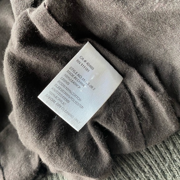 Brown Leather jacket - Picture 5 of 9